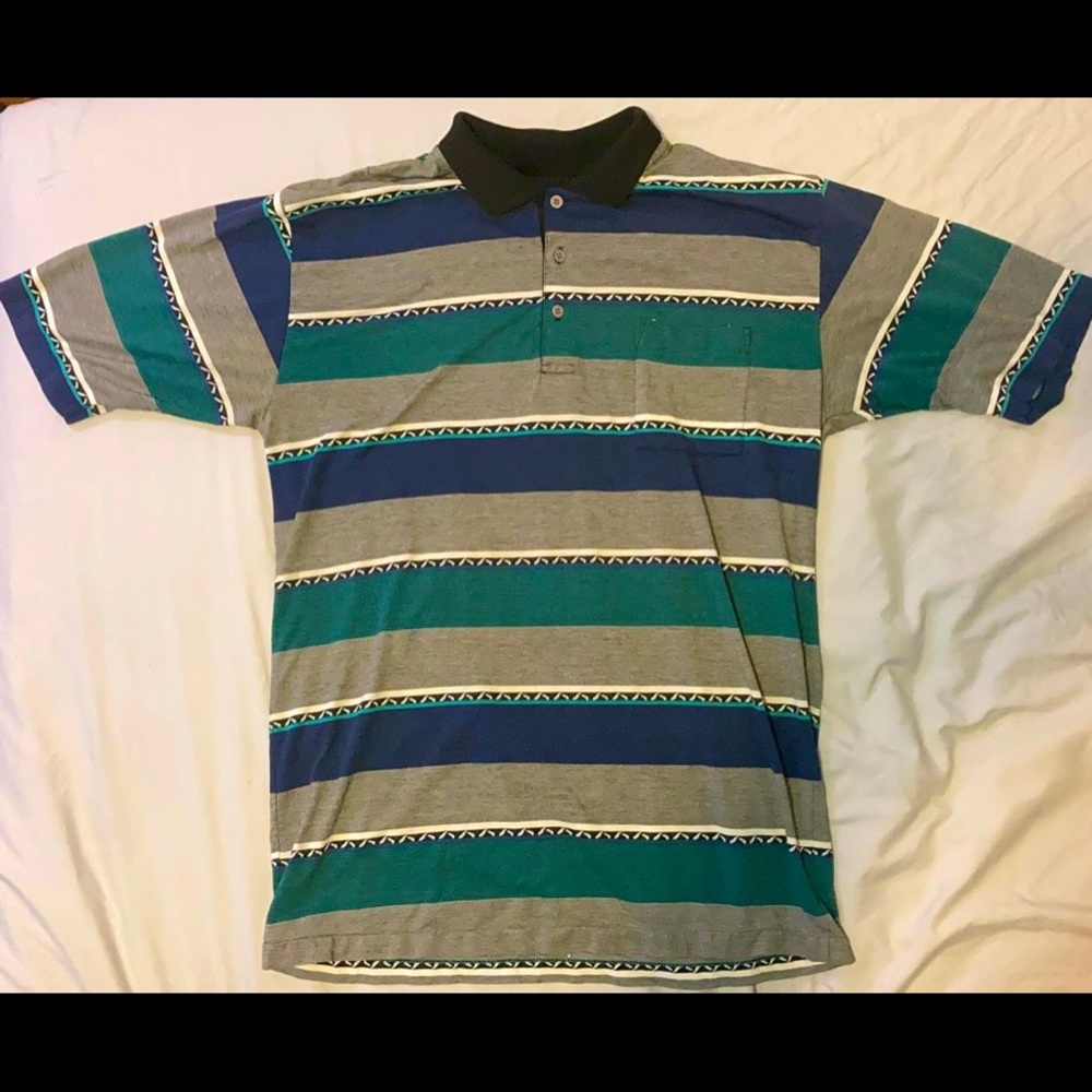 Vintage 90s Chip Beck Collection Polo Shirt